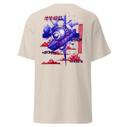 "Flying Purple Structure" Classic tee